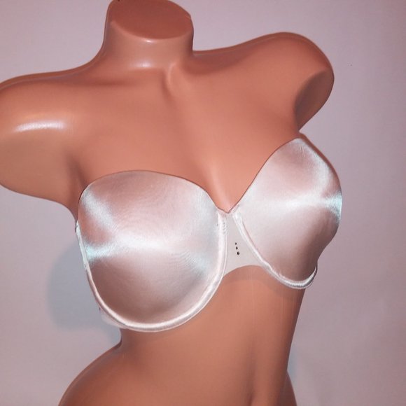 Victoria Secret Bra 36D Strapless Biofit Lined Cups Underwire Preowned  *Bundle‎ - Picture 2 of 7